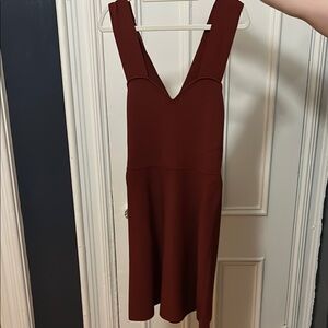 Burgundy A.L.C. Mini Dress - Size M